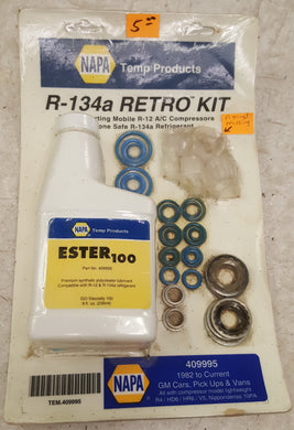 NAPA 409995 R-12 to R-134A Retro Conversion Kit