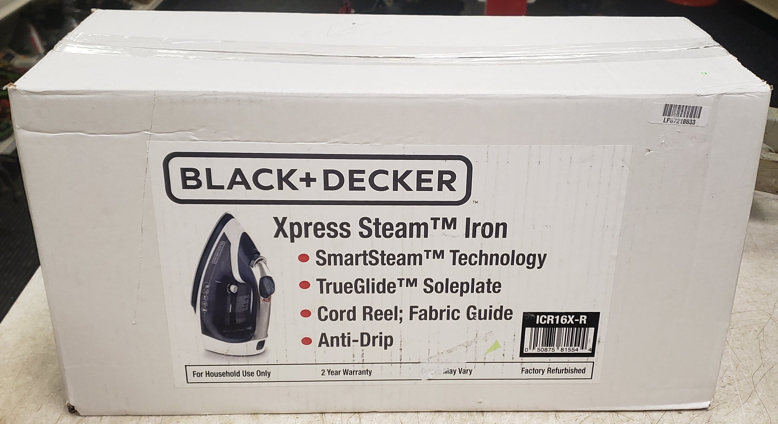 Black and decker 2024 xpress steam