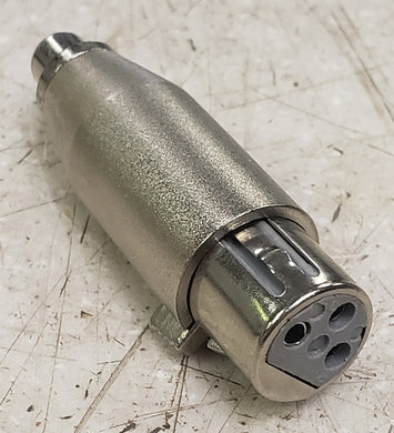 XLR (F) to RCA (F) Adapter