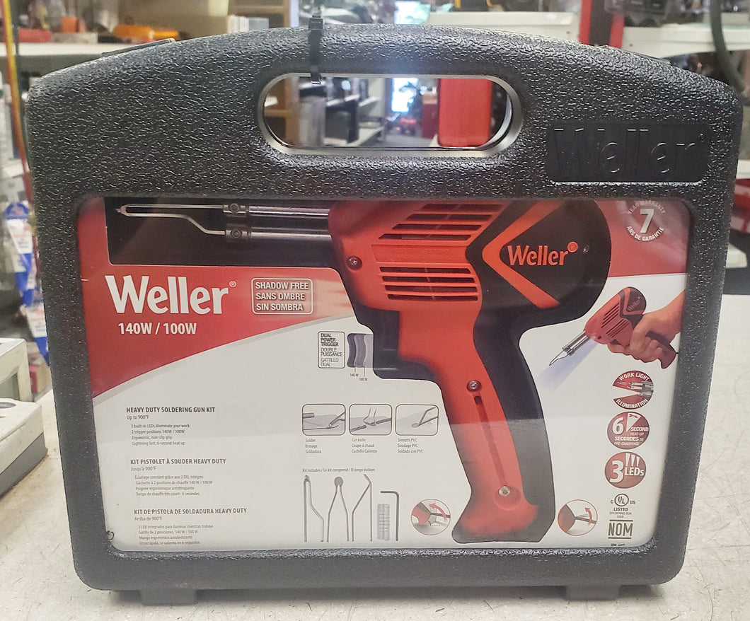 New Weller 9400PKS 100-Watt/140-Watt Soldering Gun Kit