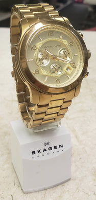 Michael Kors MK-8077 Runway Chronograph Stainless Steel Watch