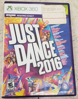 Just Dance 2016 Xbox 360 Game