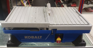 Kobalt KWS B72-06 7" 6A Wet Tabletop Sliding Table Tile Saw