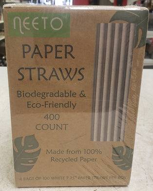 Neeto TW102 400 Count Paper Straws