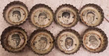 Load image into Gallery viewer, QTY 44 Mid 1960s Coke/Sprite All Stars Baseball Player Bottle Caps