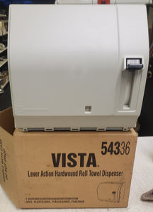 VISTA 5436 Lever Action Hardwound Roll Towel Dispenser