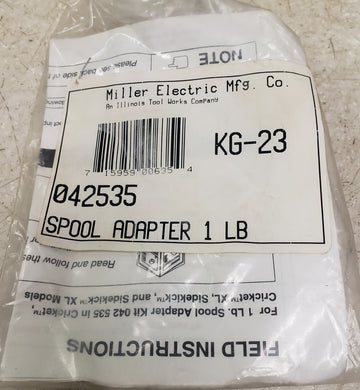Miller 042535 Spool Adapter 1 Lb