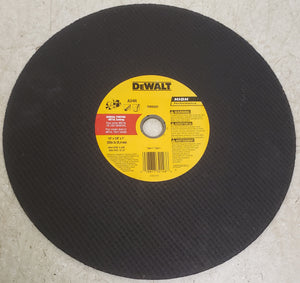 DeWALT DW8020 14" X 1/8" X 1" Metal Port Saw Cut-Off Wheel