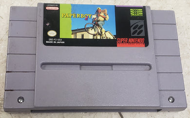 Paperboy 2 SNES Super Nintendo Game