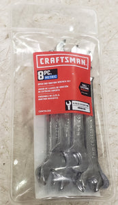 Craftsman CMMT94308 8-Piece Metric Open End Ignition Wrench