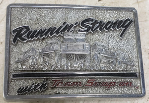 Vintage Snap-On SSX-1176 Runnin' Strong with Team Snap-On Chrome on Solid Brass