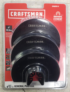 Craftsman CMAO113-3 3-Pack Bi-Metal Oscillating Tool Blade