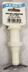 Perko 301-DP4 Thru-Hull Connection for 1/2" Hose
