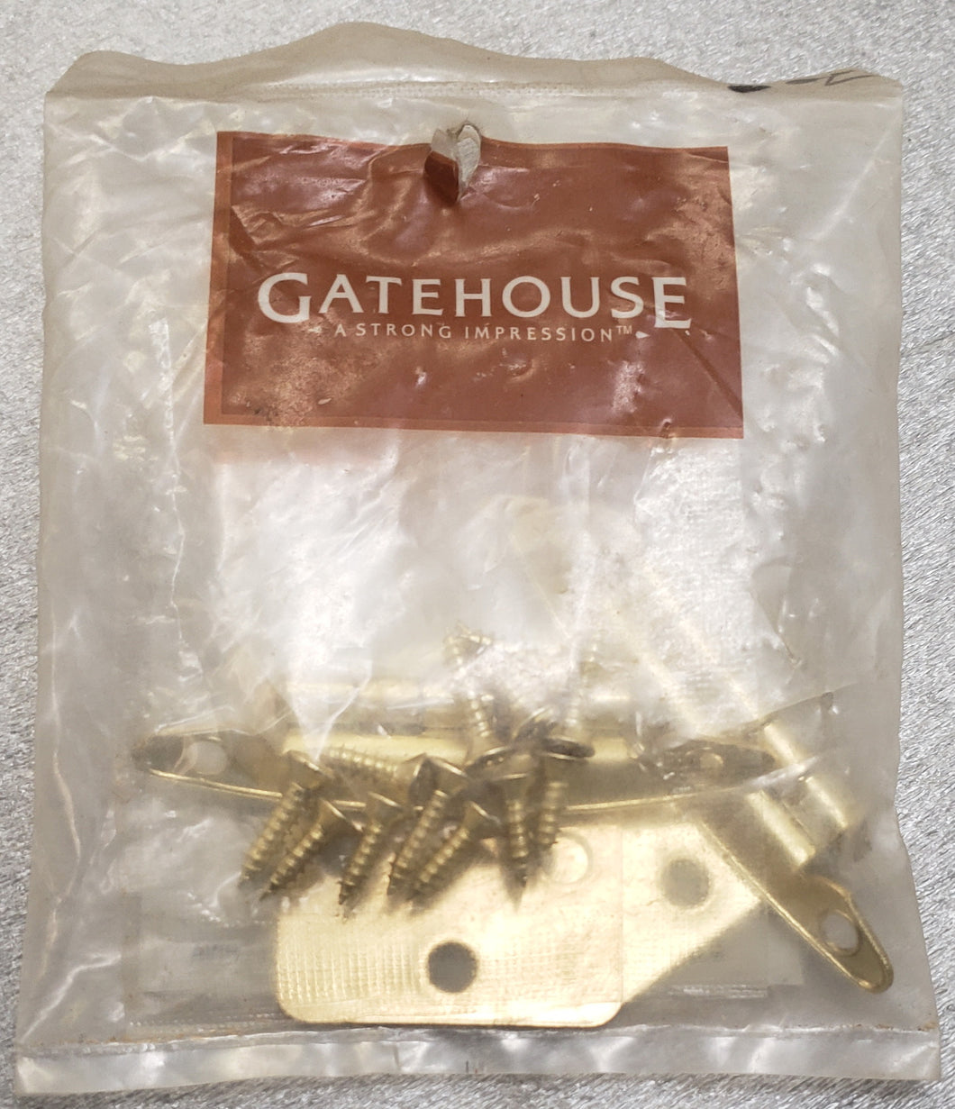 Gatehouse NS1710-BP PB Non-Spring Flush Hinge