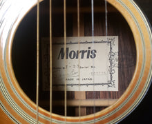 Load image into Gallery viewer, Vintage Morris W-23 Dreadnought Acoustic Guitar MIJ with Gigbag
