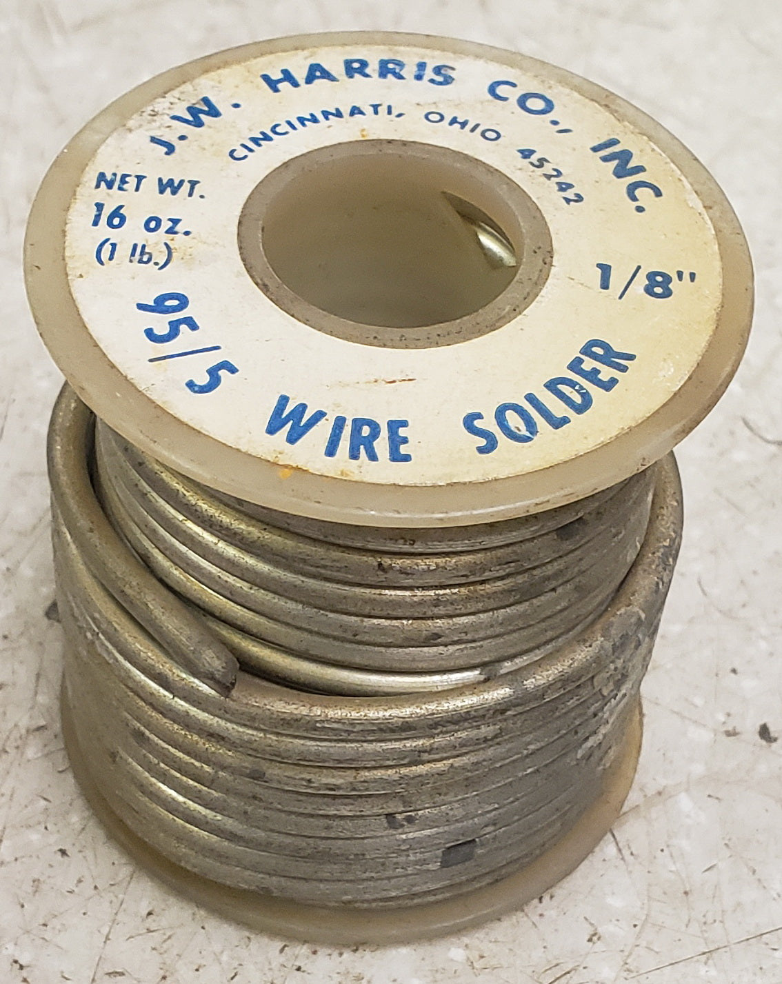 Harris Solid Wire Solder, Silver