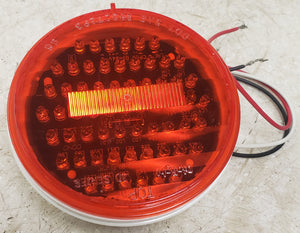 Dialight 401-31RB 40 Series 4" Round LED Tail Light (no connector)