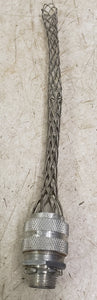 Hubbell 074-01-1248 Straight Male .75-.87" 1/2" Deluxe Strain Relief Cord Grip with Mesh