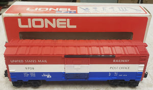 Vintage Lionel 6-9708 O Gauge Post Office Car Railway Train Car with Box