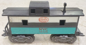 MARX New York Central NYC 18326 O Gauge Caboose Railway Train Car