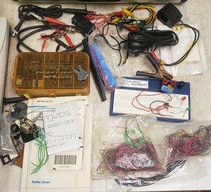 R.S.R Electronics PAD-123 Digital Analog Pad Trainer with Large Lot of Electronic Components