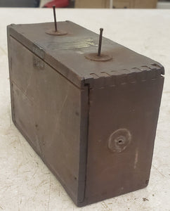 Antique Ford Model T A Ignition Buzz Coil Battery Wood Box