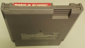 Mario Is Missing Nintendo NES Game
