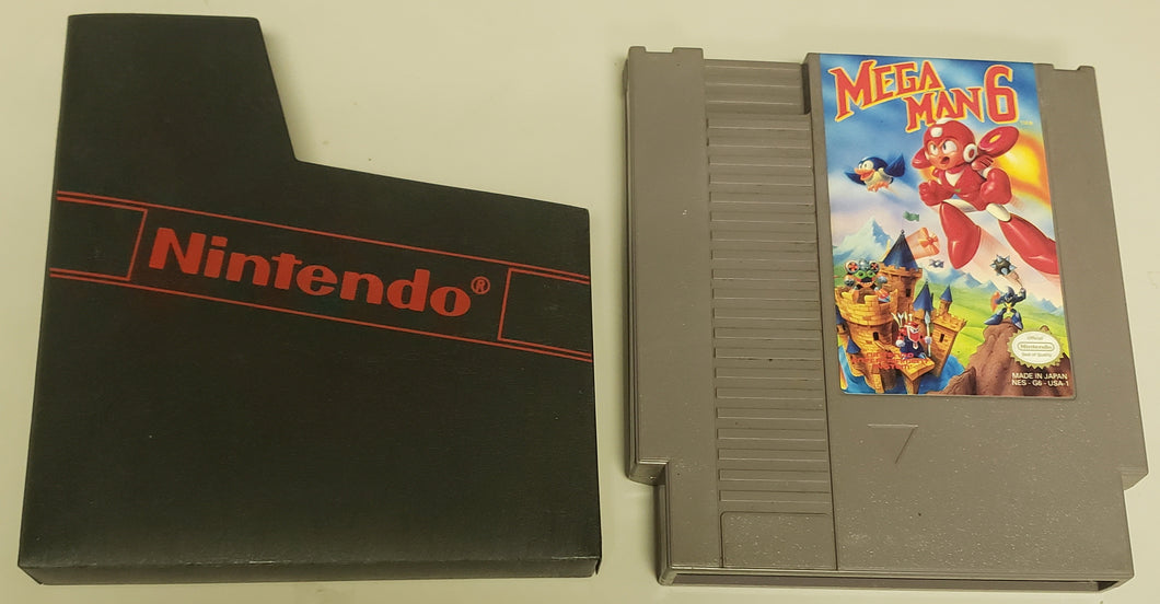 Mega Man 6 Nintendo NES Game