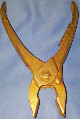 Vintage W. Schollhorn Co Bernard's Paragon Shoe Button Eyelet Pliers - Pat Mar 17  1914