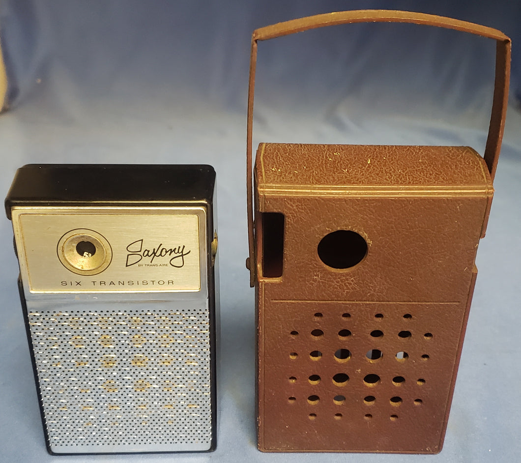 RARE Vintage Saxony Six Transistor AM Radio (READ)