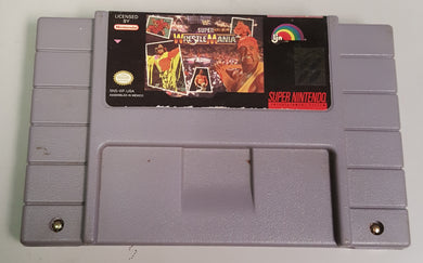 WWF Super Wrestlemania SNES Super Nintendo Game