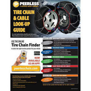New Peerless 0222130 Truck/SUV Tire Chains