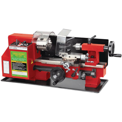 New Central Machinery 93212 7 In. X 10 In. Precision Benchtop Mini Lathe